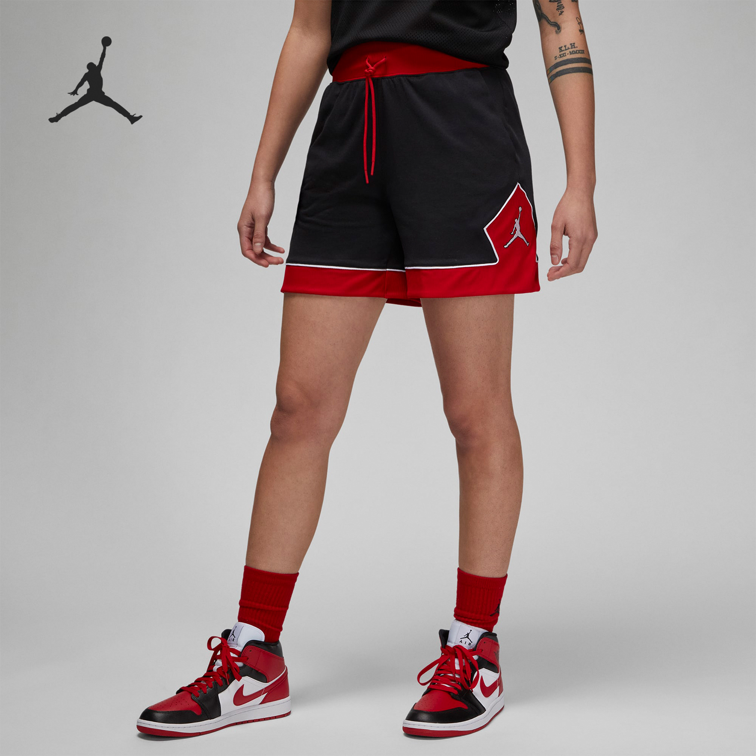 Nike/耐克正品JORDAN男士跑步训练运动透气短裤DZ3352-010