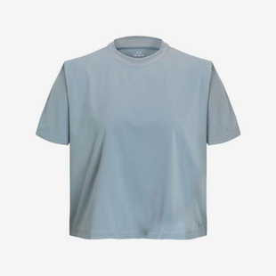 安德玛正品 T恤1376339 运动女士时尚 透气圆领短袖 465 简约夏季