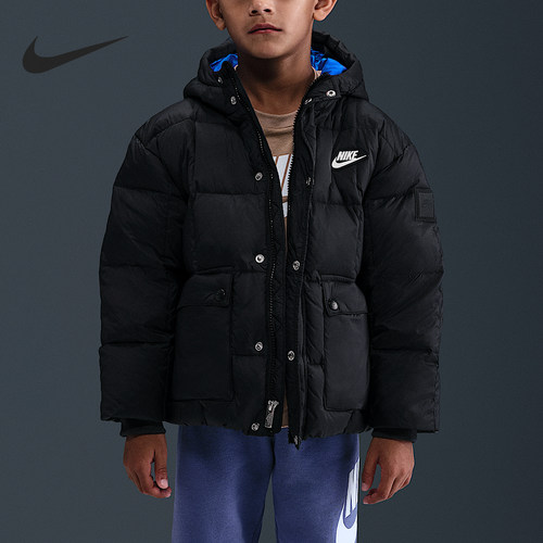 Nike/耐克正品Premium小童休闲保暖简约运动羽绒服IQ9995-010