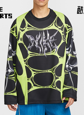 Nike/耐克正品Project F.R.O.G男士印花圆领宽松球衣IF1295-010