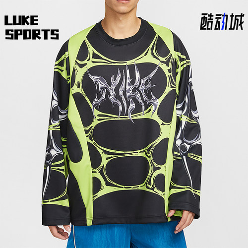 Nike/耐克正品Project F.R.O.G男士印花圆领宽松球衣IF1295-010