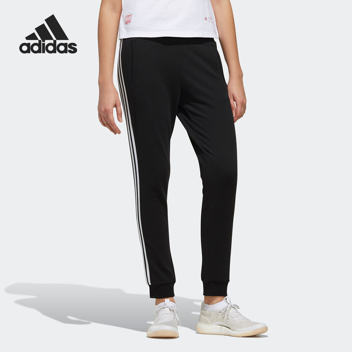 adidas阿迪达斯正品针织长裤
