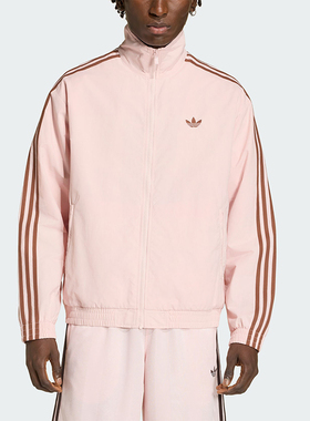 Adidas/阿迪达斯正品三叶草男士运动立领针织休闲日常外套KQ9497