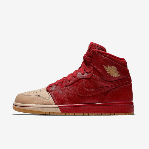 Nike耐克正品Air Jordan 1 Dip-Toe女高帮复古篮球鞋AH7389-607