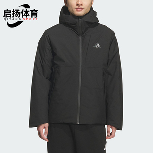 Adidas/阿迪达斯正品冬季男士新款连帽保暖运动羽绒服外套KQ5505
