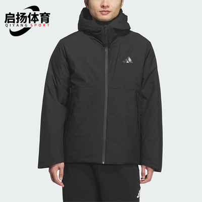 Adidas/阿迪达斯正品冬季男士新款连帽保暖运动羽绒服外套KQ5505