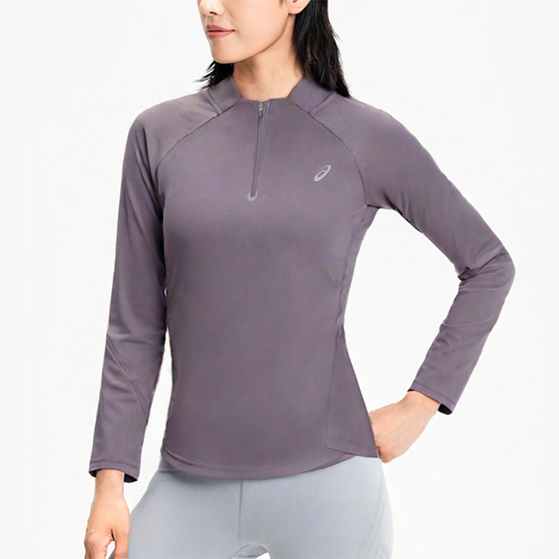 Asics/亚瑟士正品2025新款女子户外休闲运动长袖T恤2012D246-500