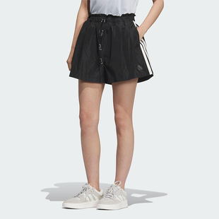梭织短裤 Adidas SHORTS女士宽松经典 WOVEN KC0019 阿迪达斯正品