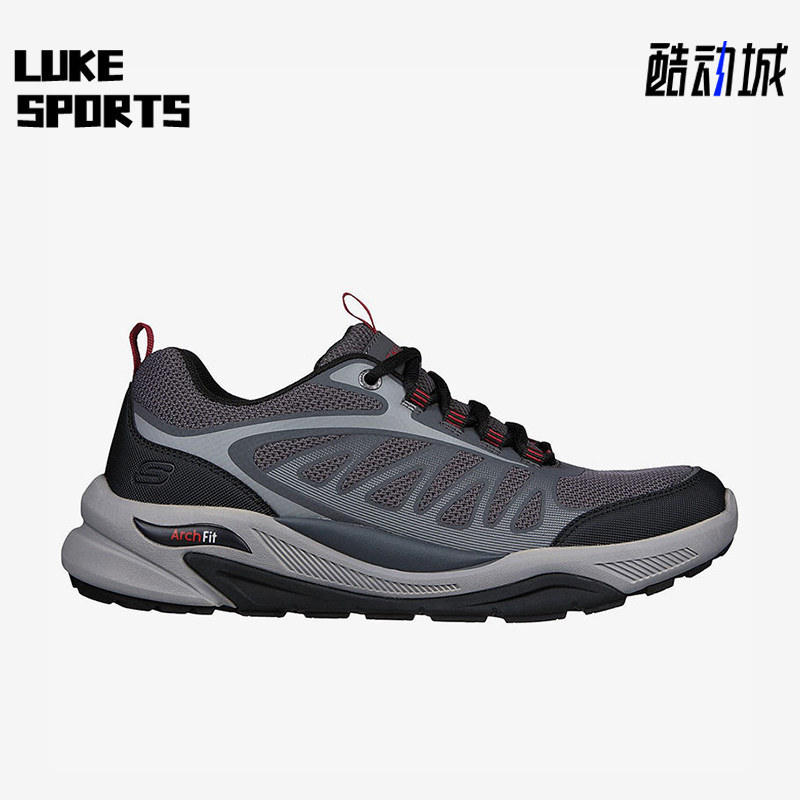 Skechers/斯凯奇正品冬季男士户外登山低帮防滑耐磨运动鞋