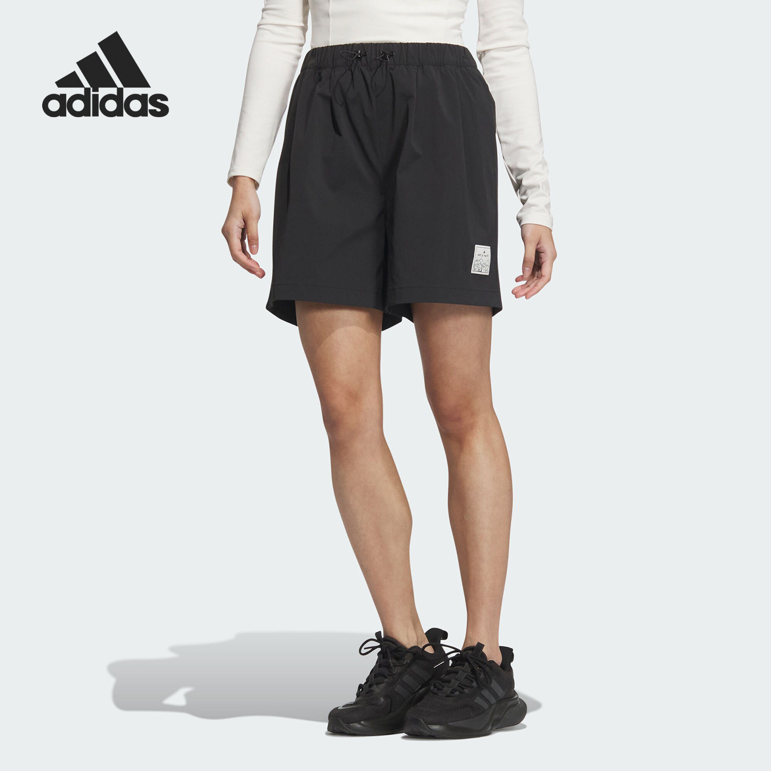 Adidas/阿迪达斯正品新款女士拒水梭织运动休闲短裤JN6665,运动服/休闲服装,运动中长裤／短裤,淘宝优惠券,粉丝福利购,淘宝优惠卷