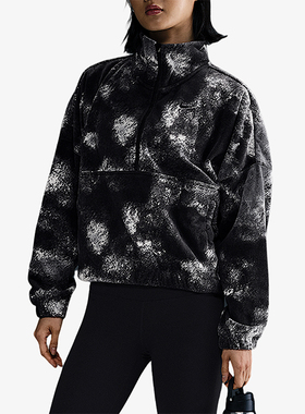 Nike/耐克正品2025秋季款女士日常立领运动耐穿套头衫FZ6970-010