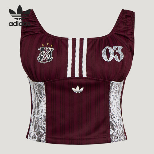 Adidas/阿迪达斯正品三叶草女士亲肤时尚复古柔软休闲T恤KU4751