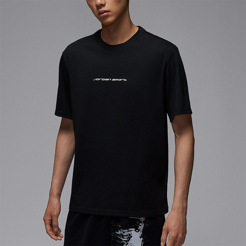 Nike/耐克正品Jordan男士柔软轻盈透气针织运动短袖IB6762-010