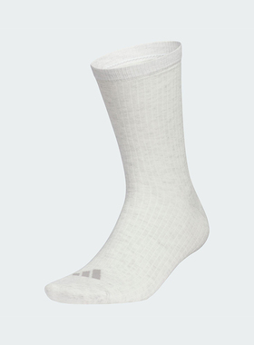 Adidas/阿迪达斯正品2025新款男女同款中筒运动袜一双装KA9259