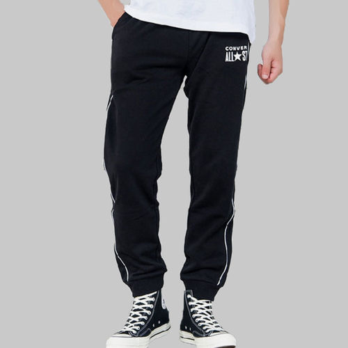 Converse/匡威正品春秋男士针织宽松简约经典长裤10018256-A01