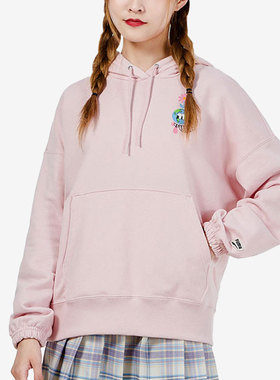 Puma/彪马正品2021新款运动休闲女子连帽印花卫衣 533049-36