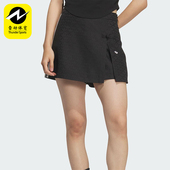 三叶草女士复古梭织运动透气休闲裙裤 Adidas 阿迪达斯正品 KC5842
