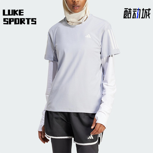 Adidas/阿迪达斯正品夏季新款女士经典瑜伽健身训练短袖T恤IP2041