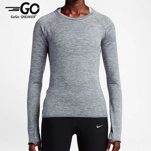 Nike/耐克正品THERMA SPHERE ELEMENT女子休闲长袖T恤812043-012