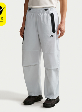 Nike/耐克正品2026春季男士宽松潮流休闲透气梭织长裤IU7637-101