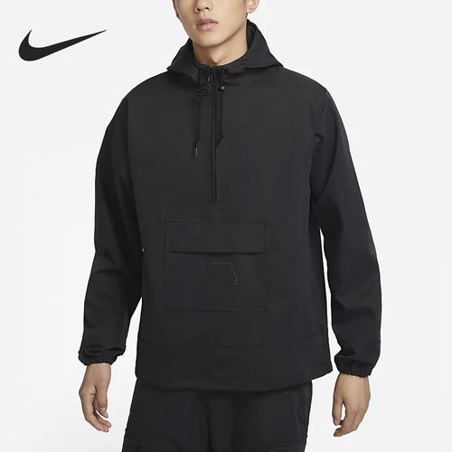 Nike/耐克正品当季新款男女半拉链梭织复古卫衣FN8258-010