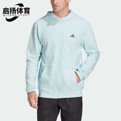 阿迪达斯男士连帽外套