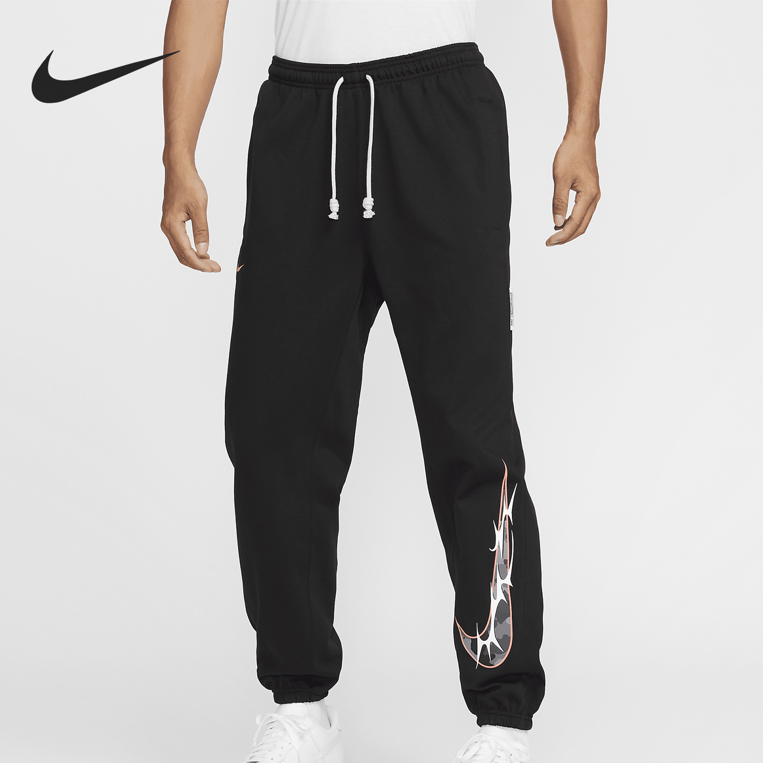 Nike/耐克正品Dri-FIT男士篮球加绒时尚束脚长裤HV1844-010