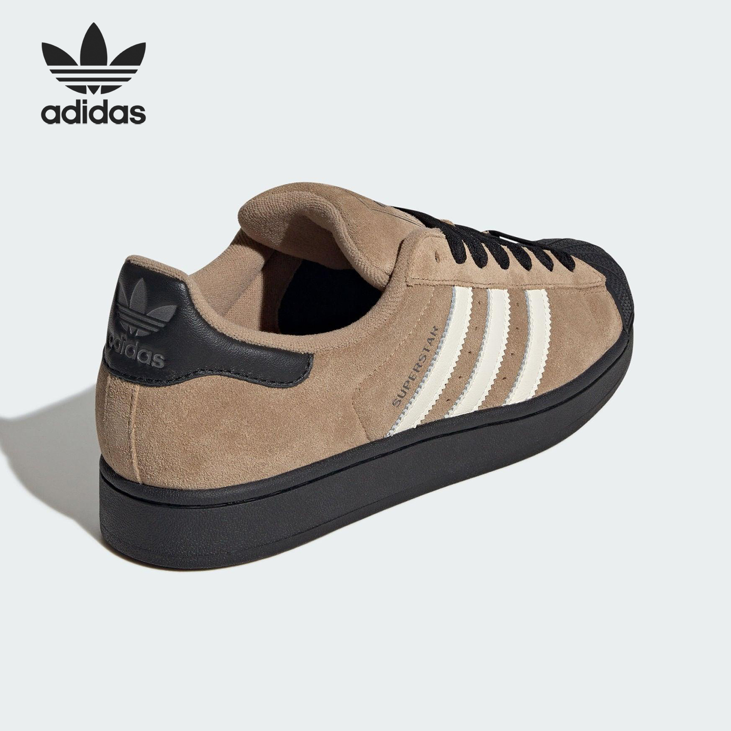 Adidas/阿迪达斯官方正品三叶草男女低帮潮流耐磨经典板鞋JQ3221