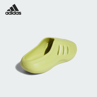 男女轻便日常运动拖鞋 Adidas 款 2025夏季 JQ2648 阿迪达斯官方正品