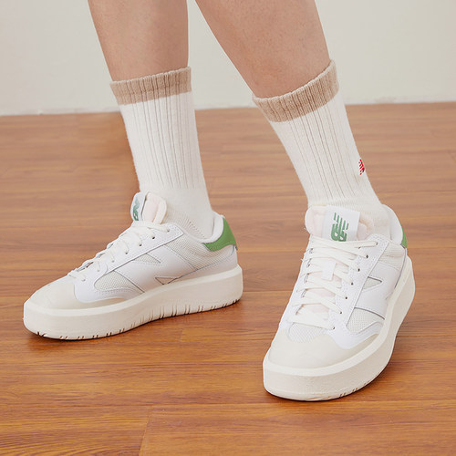 New Balance/NB正品新款男女轻便透气耐磨厚底运动板鞋CT302OG