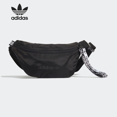 Adidas/阿迪达斯官方正品RYV WAISTBAG三叶草男女运动腰包 FL9673
