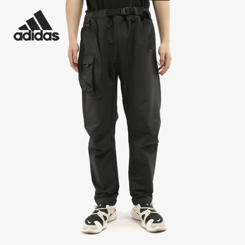 Adidas/阿迪达斯正品男子宽松工装梭织休闲运动长裤 GM4424