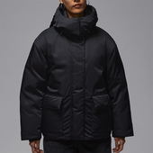 010 JORDAN女士运动保暖梭织连帽休闲羽绒服HV0361 Nike 耐克正品