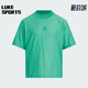 阿迪达斯正品 2025儿童透气经典 运动休闲时尚 Adidas 短袖 JL7520
