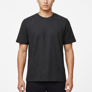 Adidas/阿迪达斯正品新款男黑色训练轻盈经典速干短袖T恤KW4763