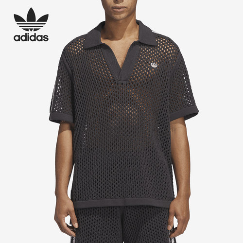 Adidas/阿迪达斯官方正品POLO CLOT 男士运动短袖POLO衫JE9593