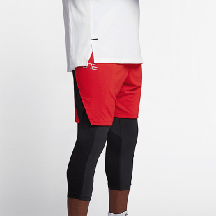 耐克正品 855478 运动男士 篮球训练拼接休闲短裤 657 时尚 Nike