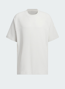 Adidas/阿迪达斯官方正品新款男士运动宽松休闲圆领T恤JL9943