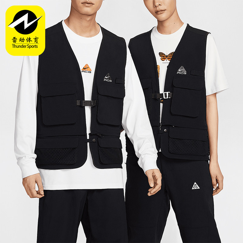 Nike/耐克正品ACG Black Iguana男士透气复古经典马甲HJ2878-010