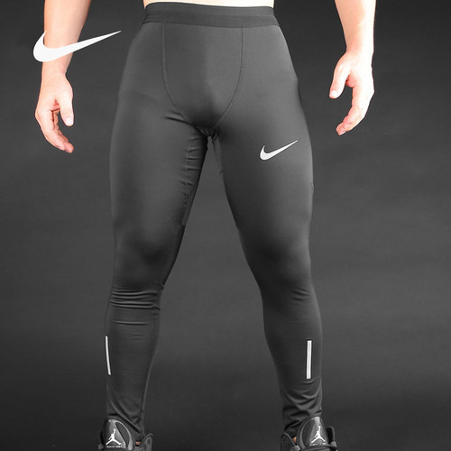 Nike/耐克正品 POWER TECH 27男子跑步紧身弹力裤运动长裤857846