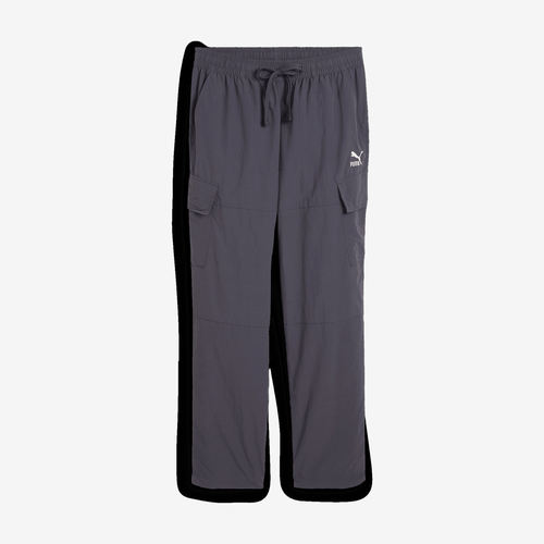 Puma彪马正品男款纯色中腰宽松休闲运动日常出行工装裤624260-69