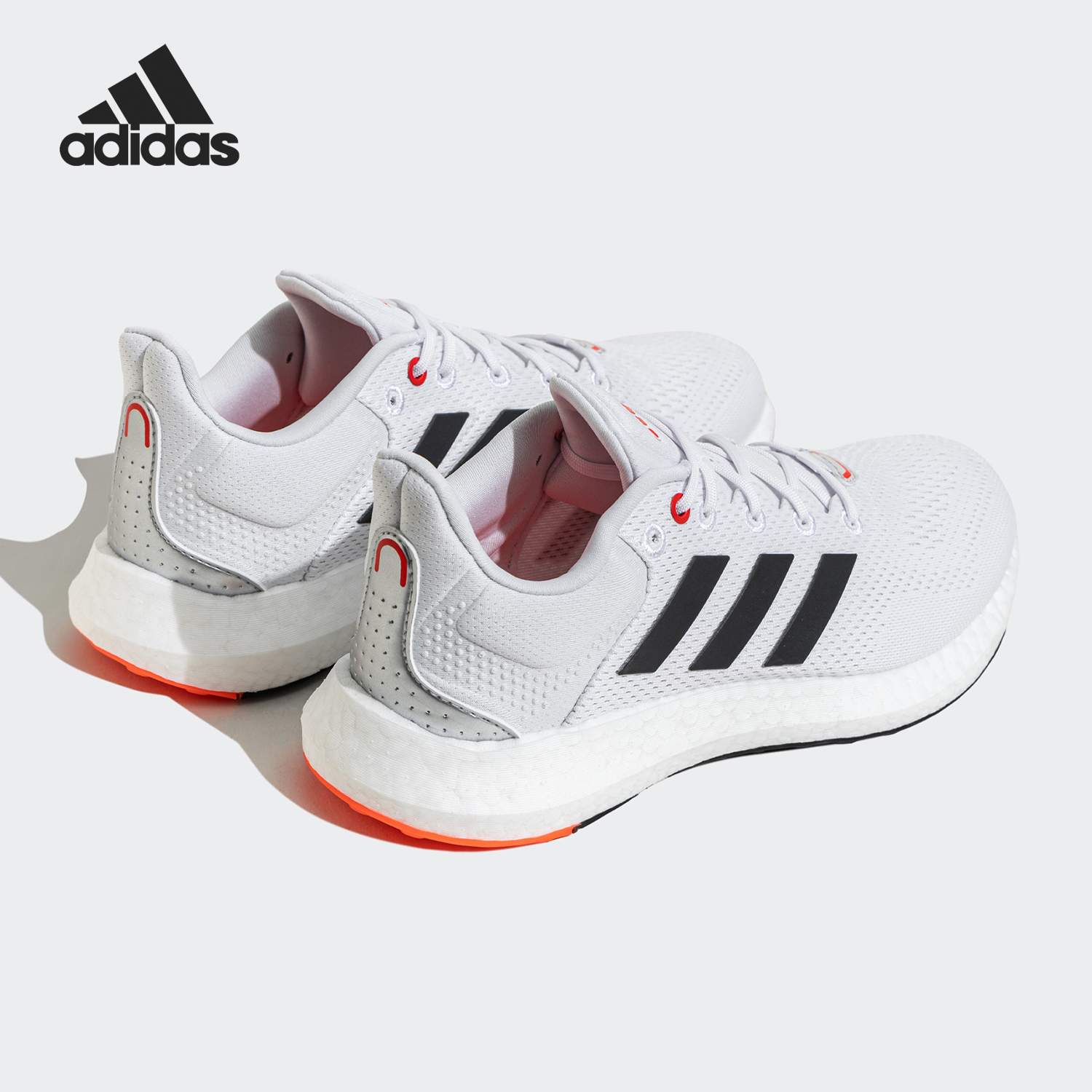 Adidas/阿迪达斯官方正品运动男女同款轻便透气耐磨跑步鞋JP6343
