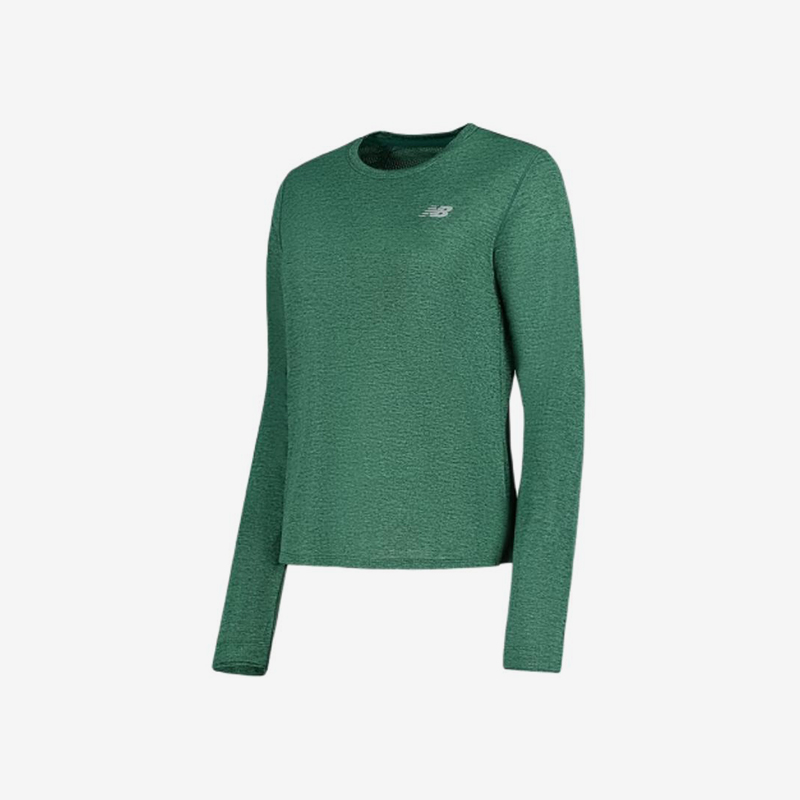 New Balance/NB正品2025新款女子运动休闲圆领长袖T恤WT41256-NEE