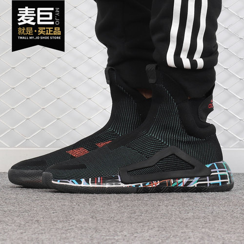 Adidas高帮袜套式f36282篮球鞋