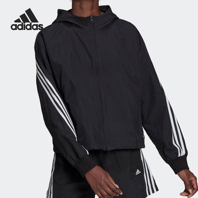 夹克Adidas/阿迪达斯连帽