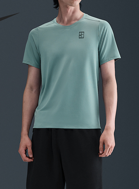 Nike/耐克正品Advantage Dri-FIT男士网球运动短袖FZ6911-017