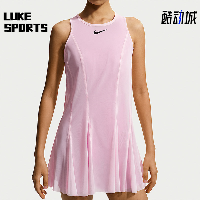 Nike/耐克正品Court Slam女子时尚透气经典运动连衣裙IV5702-663