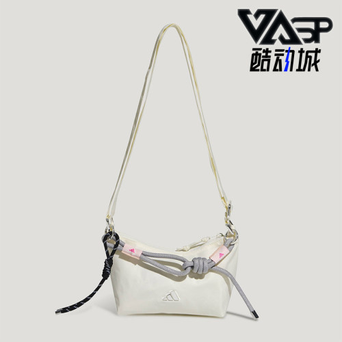 Adidas/阿迪达斯正品2026年新款女士运动休闲斜挎包KX9620