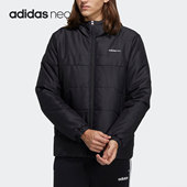 当季 Neo 男子运动保暖连帽棉服H45236 阿迪达斯正品 Adidas