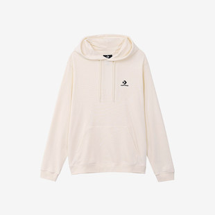 Converse/匡威正品男女款简约舒适刺绣印花套头卫衣10023874-A14